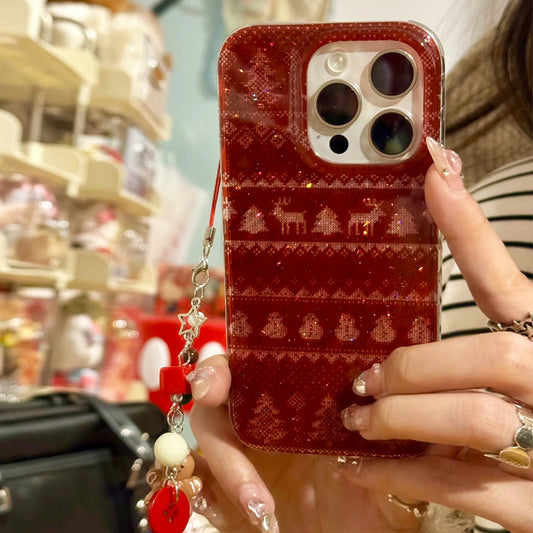iPhone Series Red Christmas Vibe Phone Case