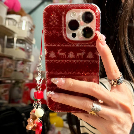 iPhone Series Red Christmas Vibe Phone Case