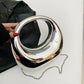 Fashion Round Glossy Evening Bag