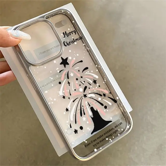 iPhone Series Christmas Fireworks Phone Case
