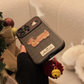 iPhone Series Christmas Puppy Leather Case