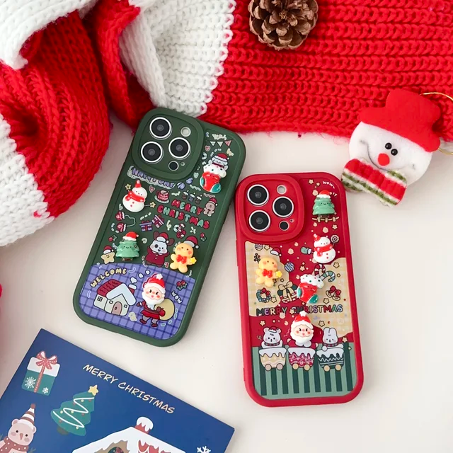 iPhone Series Merry Christmas Phone Charmed Case