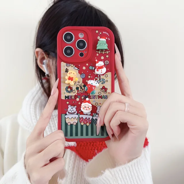 iPhone Series Merry Christmas Phone Charmed Case