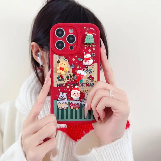iPhone Series Merry Christmas Phone Charmed Case