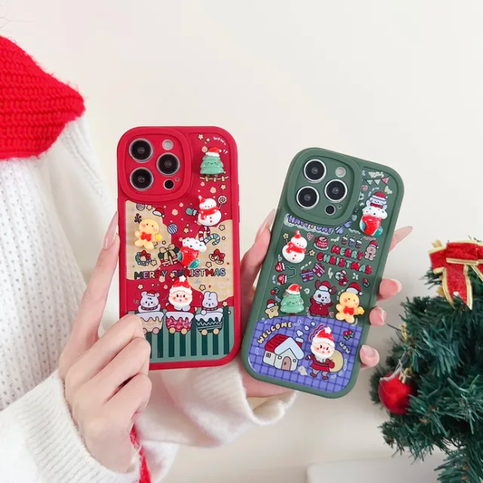 iPhone Series Merry Christmas Phone Charmed Case