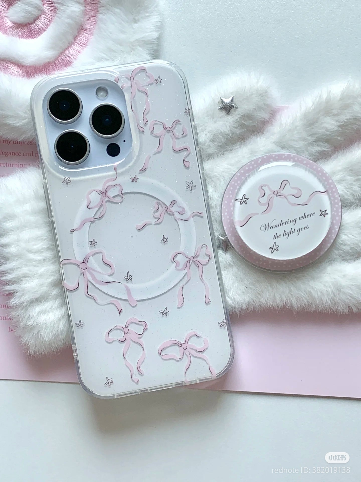 Blush Ribbon Dream Case
