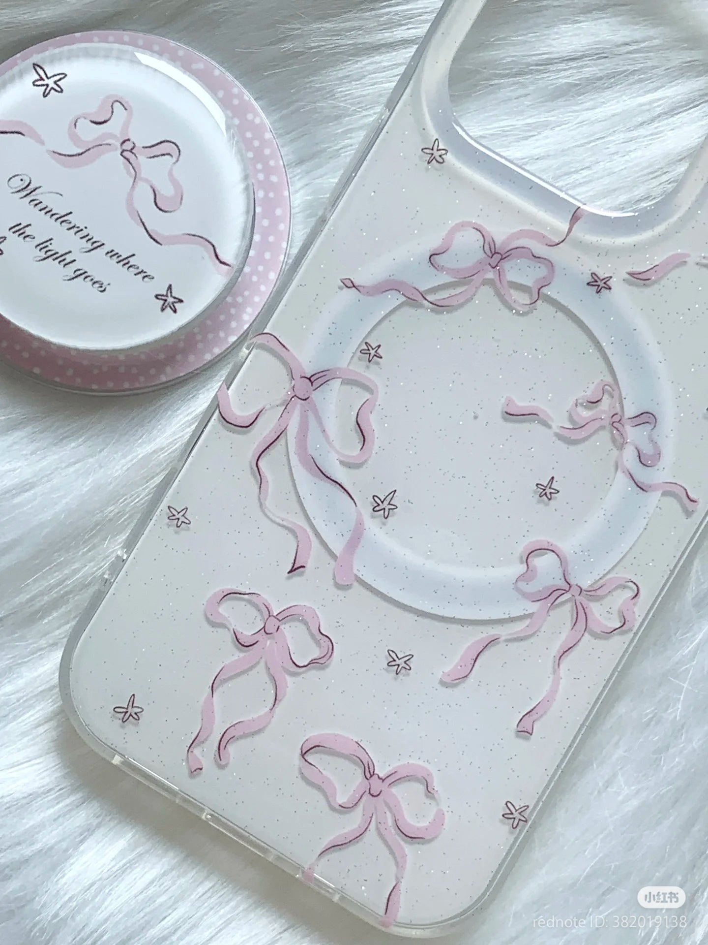 Blush Ribbon Dream Case
