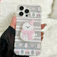 iPhone Series Glittery Christmas Pattern Case