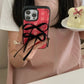 iPhone Series Pink Bow Style Phone Case