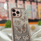 Luxury Diamond Butterfly Premium iPhone Case