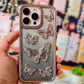 Luxury Diamond Butterfly Premium iPhone Case