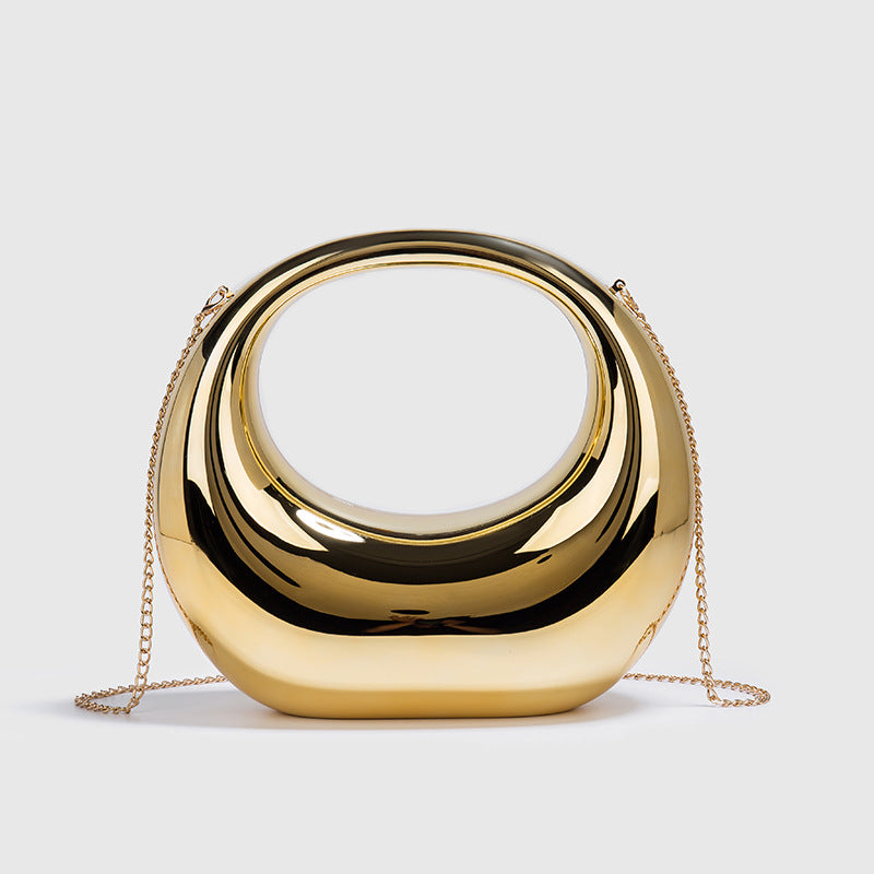 Fashion Round Glossy Evening Bag