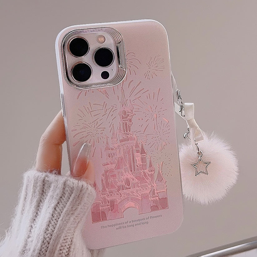 iPhone Series Castle & Firework Glow Phone Case