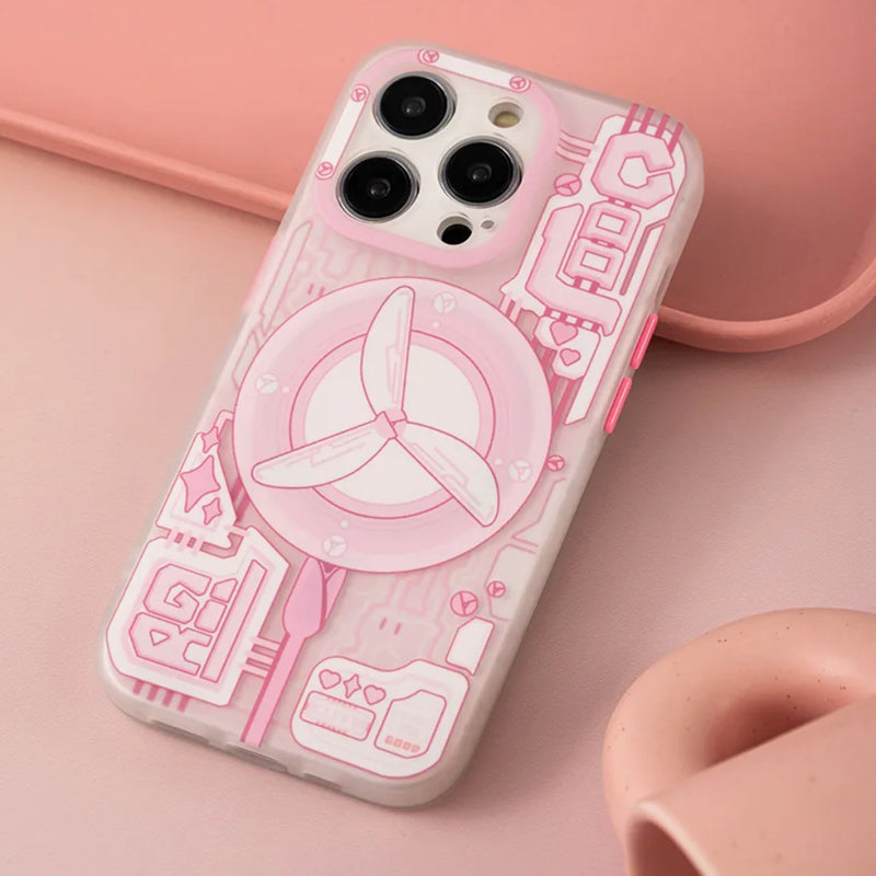 iPhone Series Vintage Cool Fan Phone Case