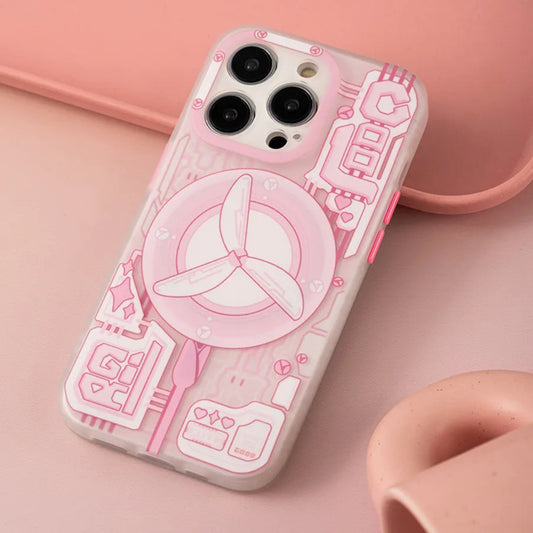 iPhone Series Vintage Cool Fan Phone Case