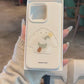 iPhone Series Cute Rabbit Bone Phone Case