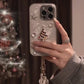 iPhone Series Studded Christmas Tree Case