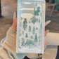 iPhone Series Snow Forest Transparent Phone Case